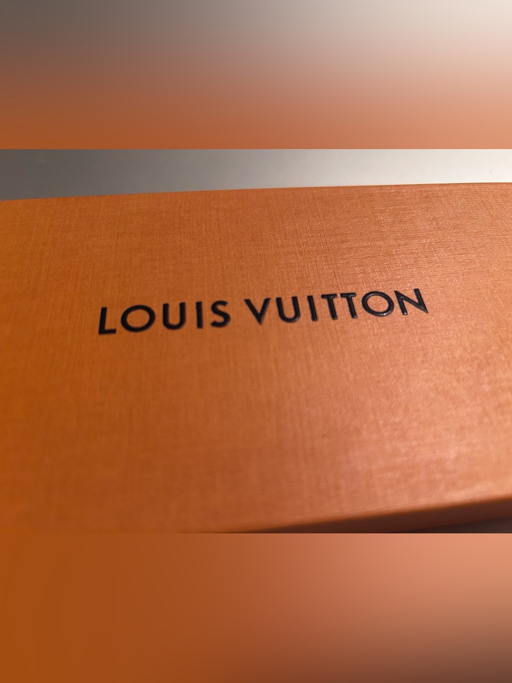 Louis Vuitton Box (alone) Authentic